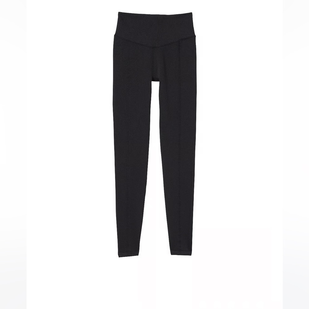 PINK seamless classic logo leggings, small short